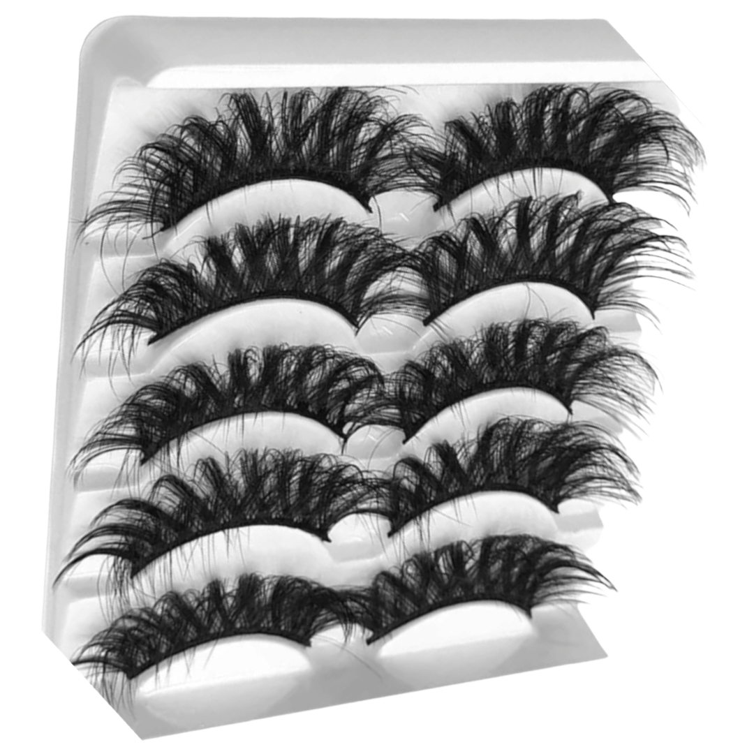 Goddess Faux Mink Strip Lashes Set 5