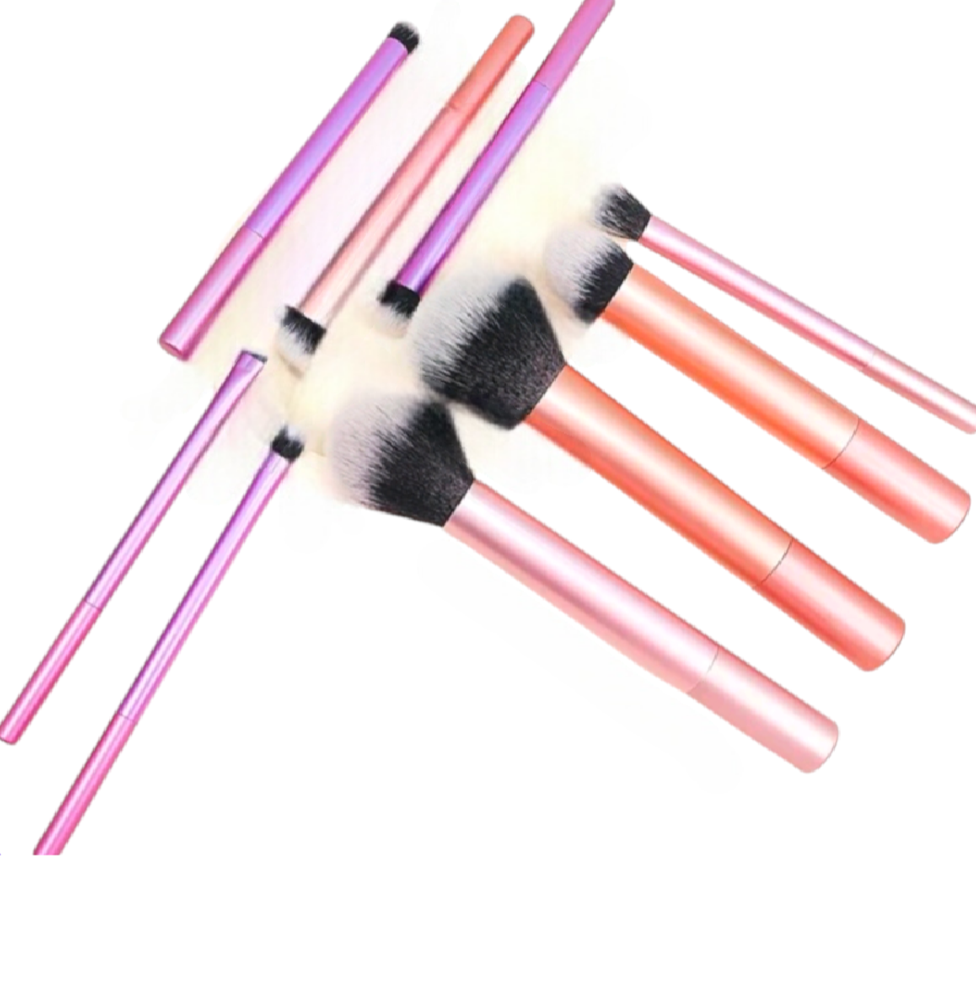 9 Piece Mix Make-Up Brush Set