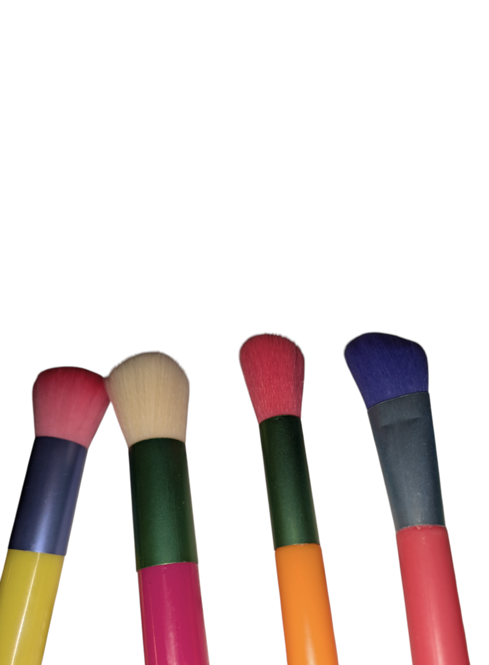 Beginners Multi Colour Makeup Brush Set