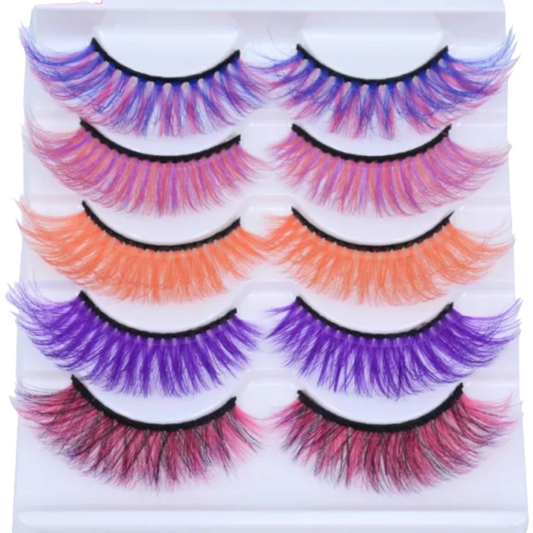 Eye Candy Anime Cosplay Colourful Lashes