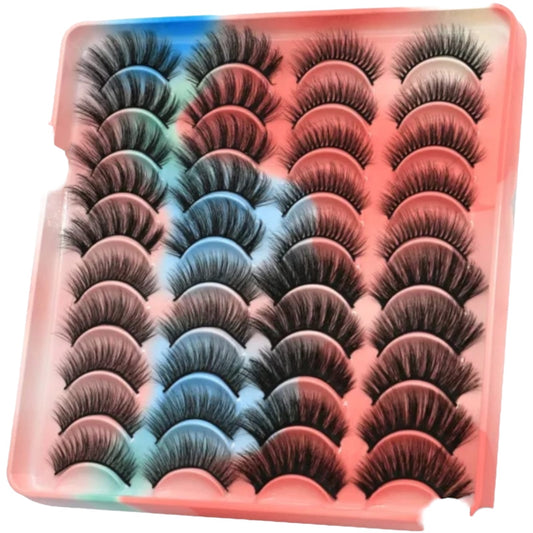 Angel Eyes Faux Mink Strip Lashes Set 20