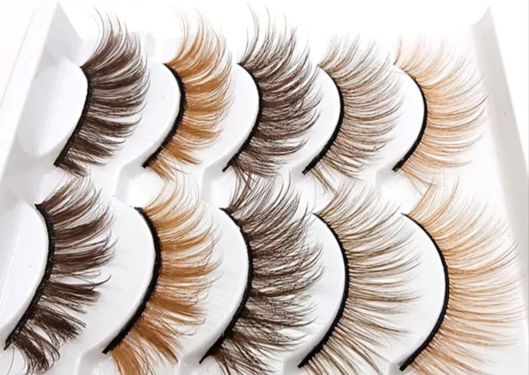 Spin Sugar Brown Strip Lashes